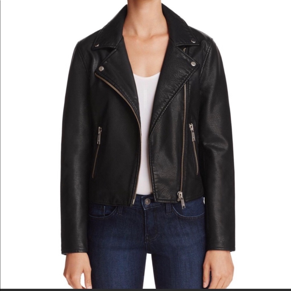 Pistola Faux Leather Moto Jacket